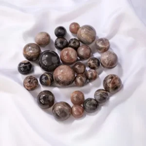 3 Sizes of Black Sunstone Crystal Sphere Balls Wholesale
