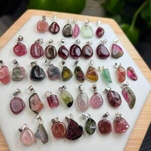 New style personalized natural tourmaline pendant for wholesale purchase